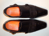 Mens Black Dress Shoes Loafers Elegant Double Buckle Antonio Cerrelli 6670 - Nader Fashion Las Vegas