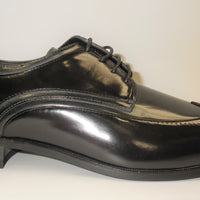 Mens Black Gray Wing Tip Spectator Fashion Dress Shoes Antonio Cerrelli 6809