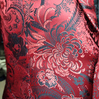 Mens Red Bird of Paradise Jacket Blazer SANGI TUSCANY COLLECTION (Jacket Only)