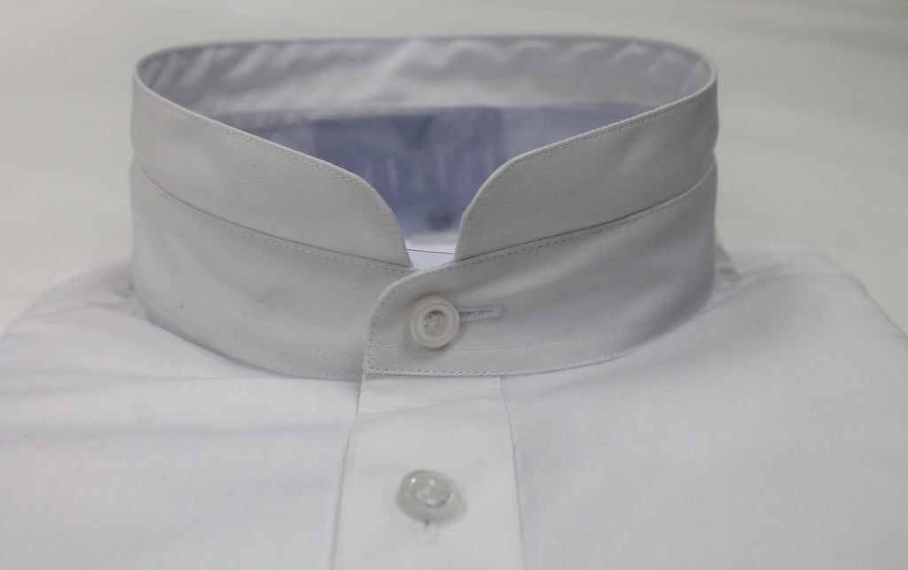 Mens White Victorian High Collar French Cuff Collarless Nehru Dress Sh | Nader Fashion Las Vegas Mens White Victorian High Collar French Cuff Collarless Nehru Dress Sh | Nader Fashion Las Vegas