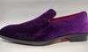 Mens Regal Purple Baroque Embossed Velvet Dress Loafers Shoes After Midnight 7017