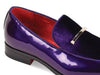 Mens Majestic Purple Velvet Patent Leather Formal Dress Shoes After Midnight 7041