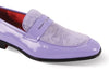 Mens Lavender Embossed Velvet Patent Leather Dress Shoes After Midnight 7048