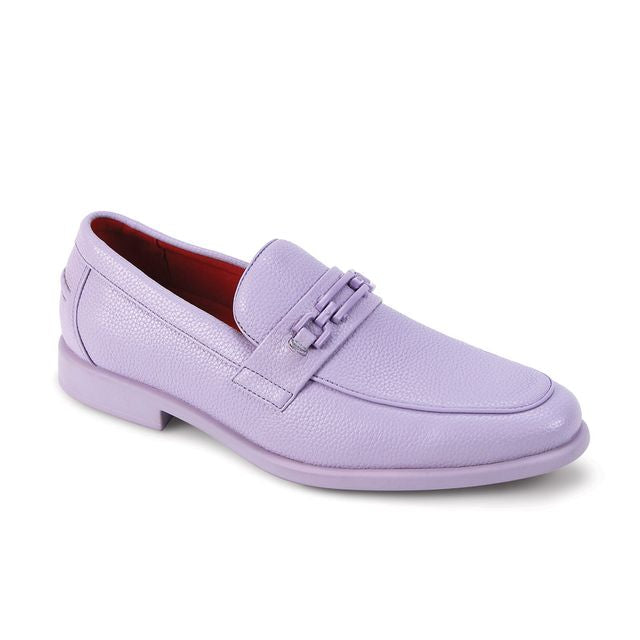 lavender dress shoes for women Mens Exotic Textured Slip-On Dressy Loafers Buckle Detail Matching Sole The Ashford With a generous toe Size:Medium (1pc) LowStock:43634919047219 Women's Cotton-Silk Tie Smocked