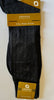 Mens Black Origins Silky Sheer Short Under-the-Calf Nylon Thick + Thin Dress Socks