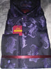 Mens Matte Purple Paisley High Collar French Cuff Shirt SANGI SORRENTO COLL. 3002