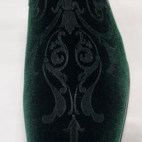 Mens Hunter Green Baroque Embossed Velvet Dress Loafers Shoes After Midnight 7017