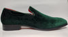 Mens Hunter Green Baroque Embossed Velvet Dress Loafers Shoes After Midnight 7017