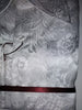 Mens White Silver Bird of Paradise Woven Dress Shirt SANGI SORRENTO COLL. 3023