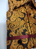 Mens Magnificent Copper Foil Paisley French Cuff Shirt SANGI SORRENTO COLL. 3012