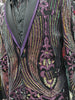 Mens Magnificent Black Purple Sequin Formal Dress Jacket BBT3616-1