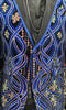 Mens Royal Blue Color Changing Sequin Formal Dress Jacket BBT3616-1