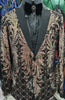 Mens Amazing Rose Gold Color Changing Sequin Formal Dress Jacket BBT3615