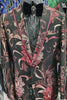 Mens Stunning Black Red Tapestry Designed Formal Tux Jacket BBT3630-1