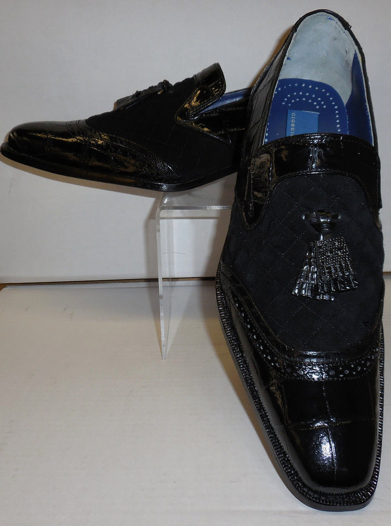 Giorgio brutini tassel loafers deals