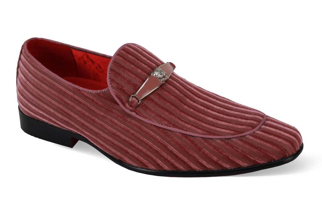 Shipley eftermiddag Ejendommelige Mens Salmon Blush Corduroy Velvet Loafers Dress Shoes After Midnight 6 |  Nader Fashion Las Vegas