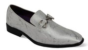 Mens Elegant Pearl White Formal Dress Loafers Shoes After Midnight 6948 S