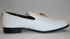 Mens Amazing Shiny Sparkly White Sequin Dress Shoes After Midnight 6759 S