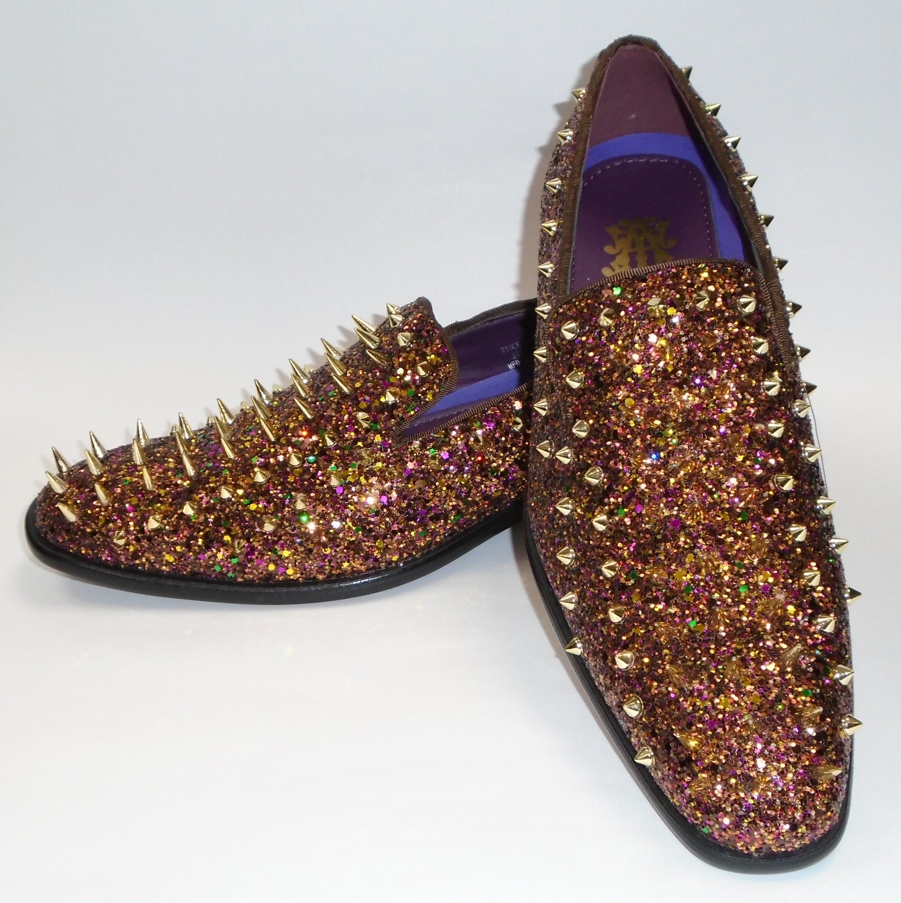 rose gold prom shoes for men