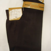 Mens Brown Origins Silky Sheer Knee-High OTC Nylon Dress Socks TNT - Nader Fashion Las Vegas