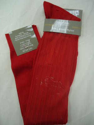red dress socks Stacy Adams Tonal Plaid Red socks look great with most suit and pant colors Mens Red Origins Silky Sheer