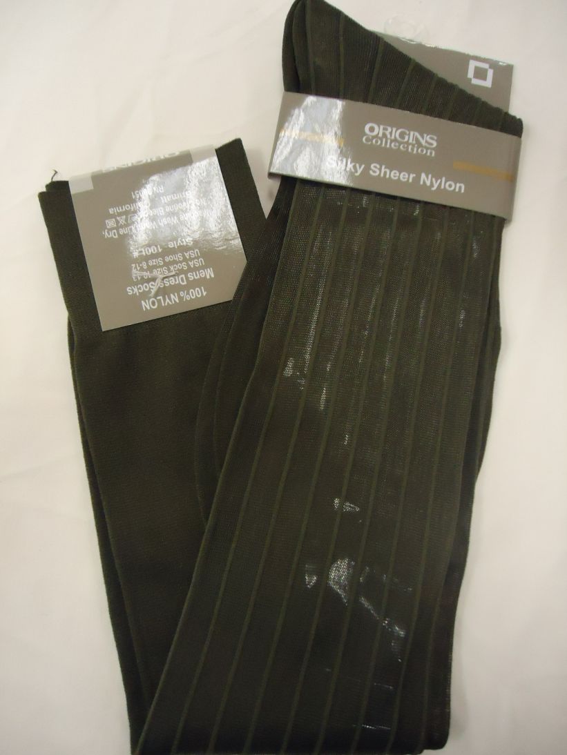 Mens Olive Green Origins Silky Sheer Knee-High OTC Nylon Dress Socks T | Nader Fashion Las Vegas Mens Olive Green Origins Silky Sheer Knee-High OTC Nylon Dress Socks T | Nader Fashion Las Vegas