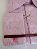Mens Pink Lavender Exquisite Paisley High Collar Shirt SANGI MONACO COLL. 2106