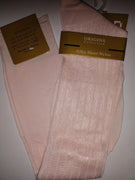 Mens Pink Origins Silky Sheer Knee-High OTC Nylon Dress Socks TNT