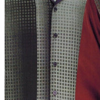 Mens Olive, Burgundy, Purple Long Sleeve 2 Piece Set Walking Suit Royal Diamond