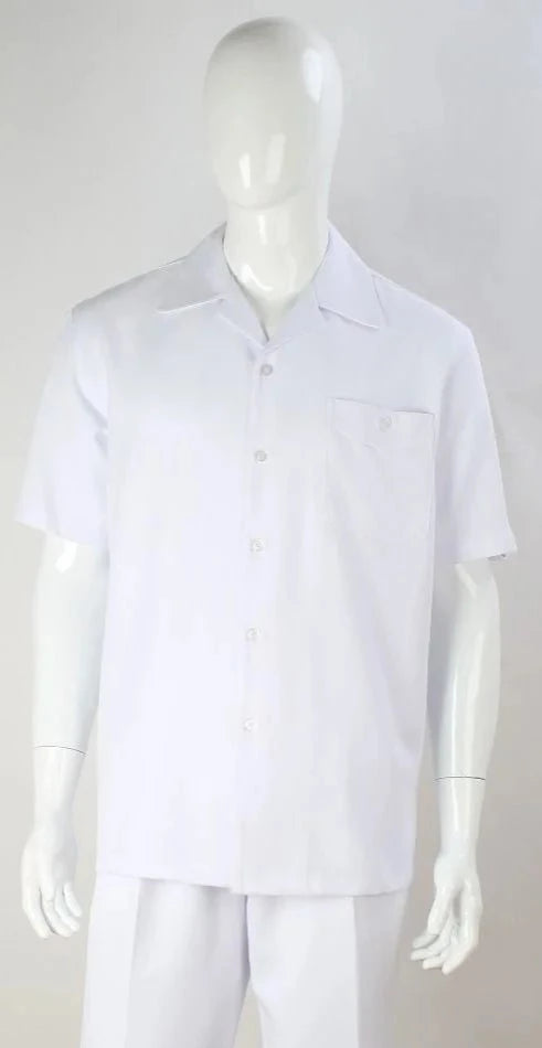 Mens white hot sale short suit